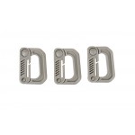 Набор карабинов A Set of 3 Grmlock Buckles – Foliage Green 3шт. [FMA]